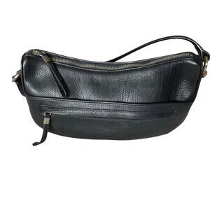 Ellen Tracy Shoulder Bag Leather Sample Bag Y2K Vintage vibe Classic Evening bag